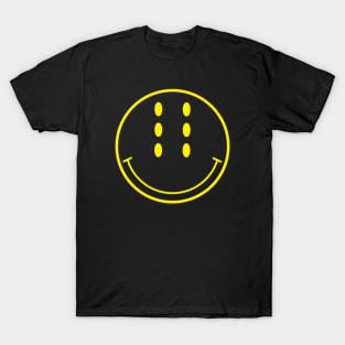 Six-Eyed Smiley Face T-Shirt